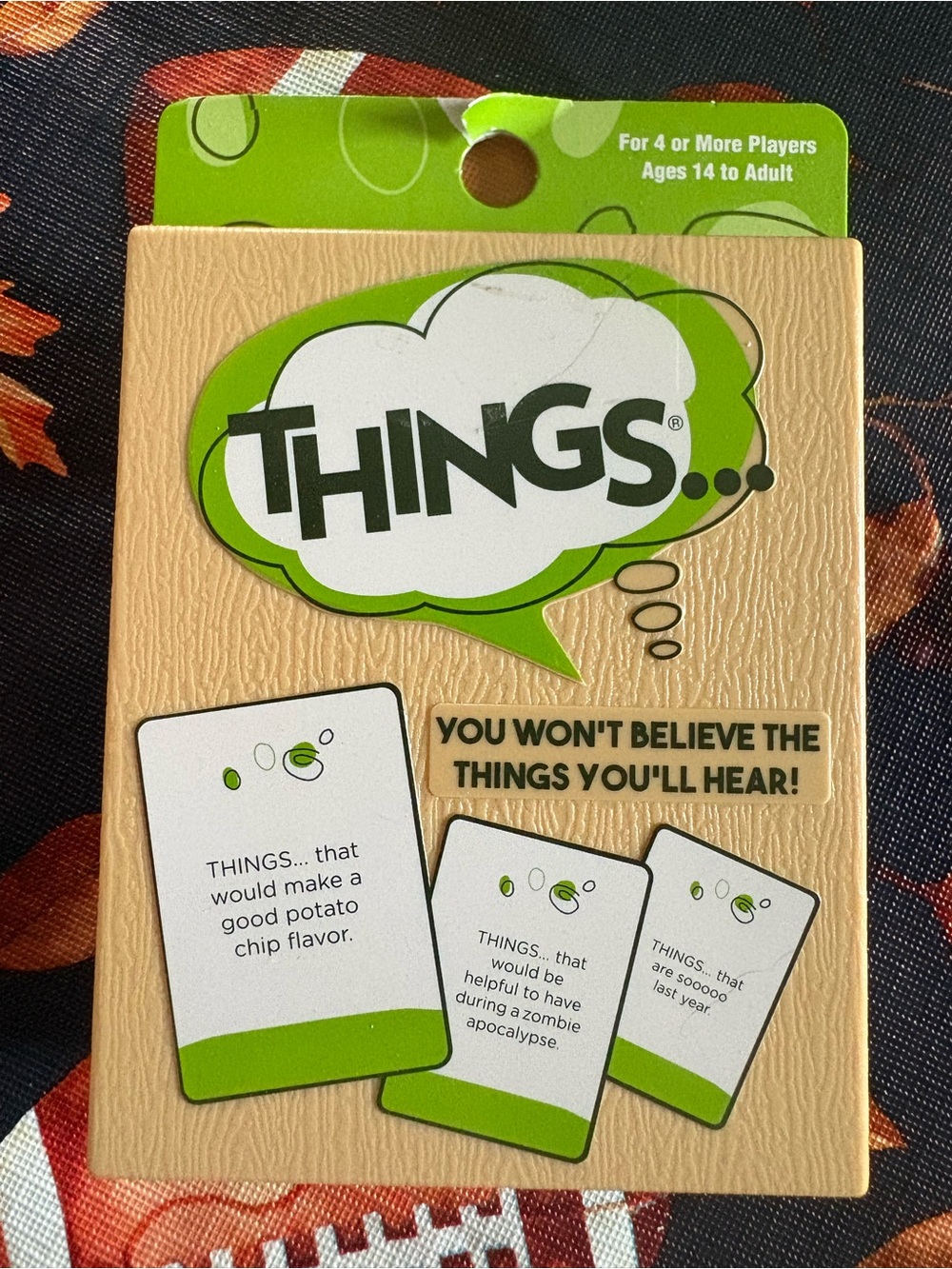 THINGS Party Card Game - expansion pack